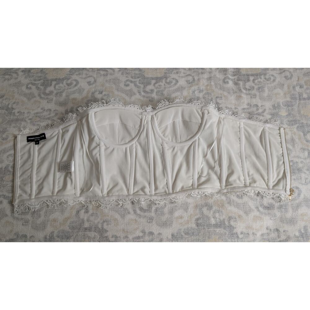 Generation Love Enya Lace Bustier in White Size XS - Picture 7 of 11